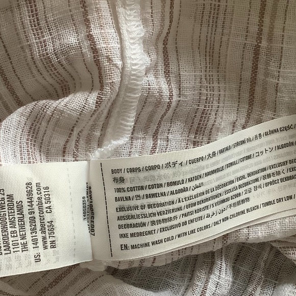 Abercrombie & Fitch boyfriend blouse - Picture 7 of 8